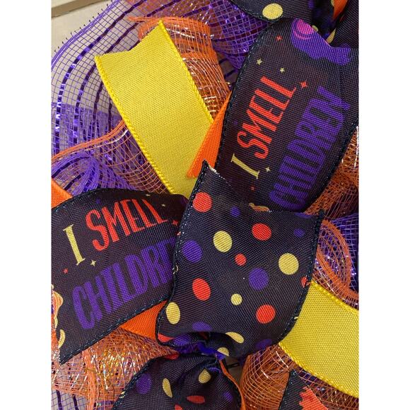 Hocus Pocus Halloween Wreath 🎃 Sanderson Sisters Door Decor Handmade - Picture 3 of 8